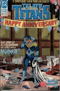 The New Titans #71 (1990) Nightwing