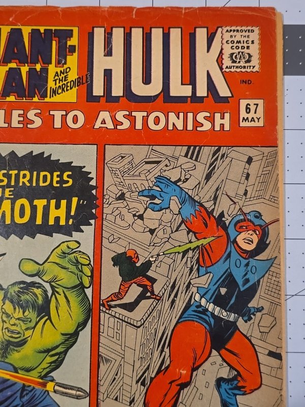 Tales to Astonish #67 Behemoth (Marvel Comics May 1965)