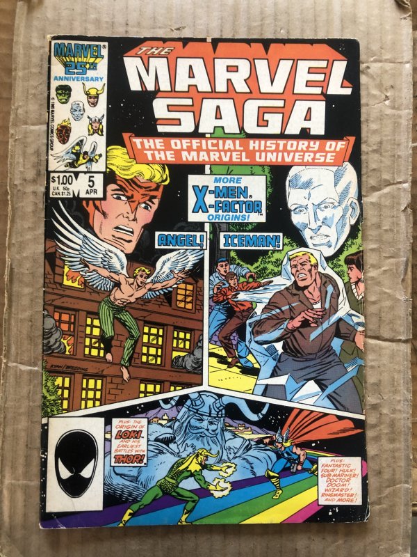 The Marvel Saga The Official History of the Marvel Universe 5 Direct