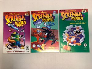Tex Avery’s Screwball Squirrel (1995) #1 2 3 (FN-/FN+) Complete Set Wolf & Red