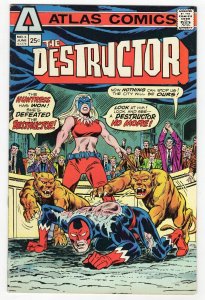 Destructor #3 VINTAGE 1975 Atlas Comics Steve Ditko