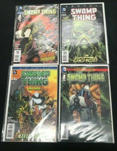 SWAMP THING 4PC LOT (VF/NM) ANNUAL!! FUTURE'S END!! 2012-14