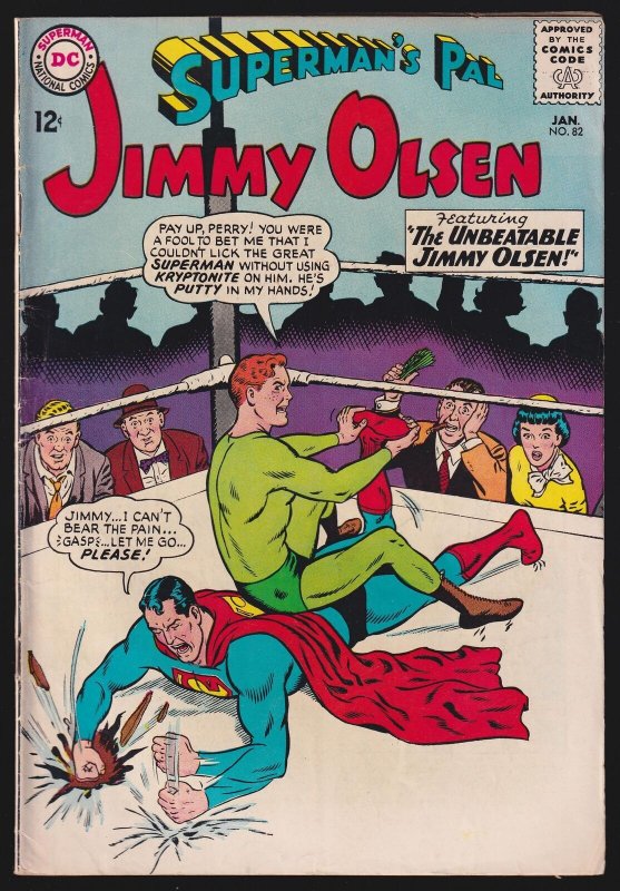 Jimmy Olsen #82 83 (1965) DC Silver-Age comic VG/FN
