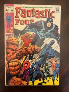 Fantastic Four #82 (1968) - 1st Zorr - Iconic Inhumans Cover !