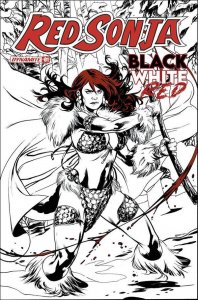 Red Sonja: Black, White, Red #1B VF/NM ; Dynamite