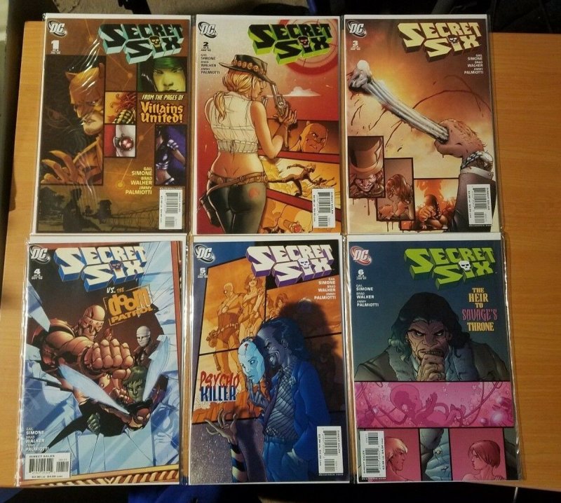 Secret Six 1-6 Complete Set Run! ~ NEAR MINT NM ~ 2006 DC Comics