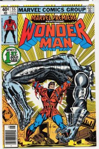 Marvel Premiere #55 Newsstand Edition (1980) Wonder Man