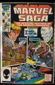 The Marvel Saga The Official History of the Marvel Universe #5 (1986)