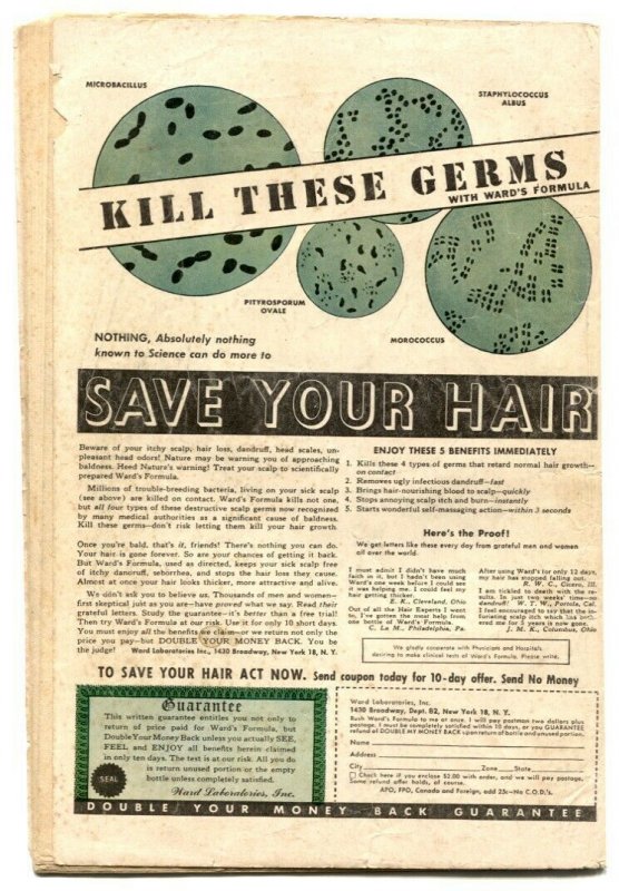 Rangers #54 1950- GGA- Firehair- Sky Rangers VG-