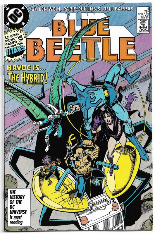 Blue Beetle #11 (1987) VF-NM