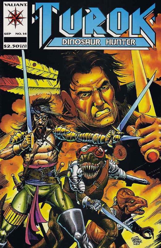 Turok, Dinosaur Hunter #14 VF/NM; Valiant | save on shipping - details inside