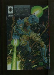 X-O MANOWAR #0 SIGNED BY PALMIOTTI AND JOE QUESADA