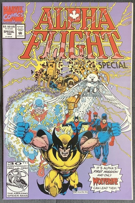Alpha Flight Special #1 (1992, Marvel) NM