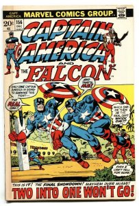Captain America #156 1972 Marvel comic book -Falcon Vf-