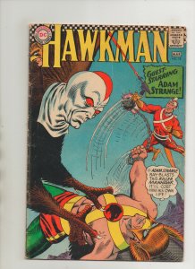 Hawkman #18 - Adam Strange Ray Gun Cover Killer Manhawks! - (Grade 4.5) 1967