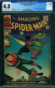 The Amazing Spider-Man #39 (1966) CGC 4.0 1st Romita on Spidey! / SBD-01