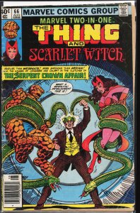 Marvel Two-in-One #66 (1980) Scarlet Witch