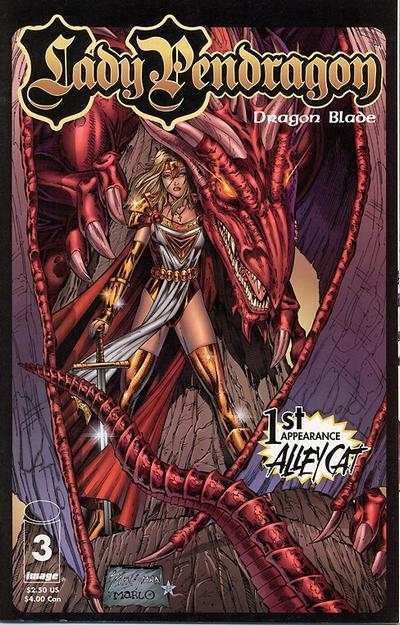 Lady Pendragon (1999 series)  #3, NM + (Stock photo)