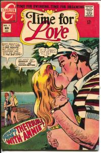 Time For Love #7 1968-Charlton-swinging-dreaming-romantic art-VG/FN