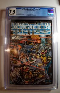 Teenage Mutant Ninja Turtles #5 (1985) CGC 7.5