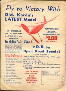 OPEN ROAD FOR BOYS 09/1940-DOORE INTERIOR ART-PULP FICTION-AVIATION ISSUE-vg