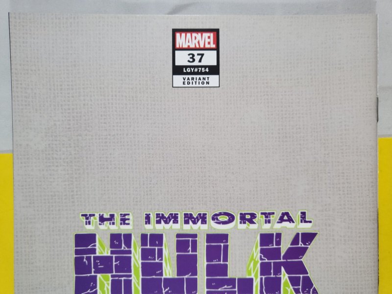 Immortal Hulk #37 Alex Ross Timeless Variant 2020 Marvel Comics