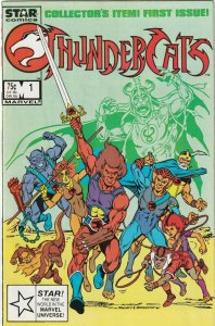 Thundercats # 1 3rd Printing Star Comics VF+ Marvel 1985  [D4]