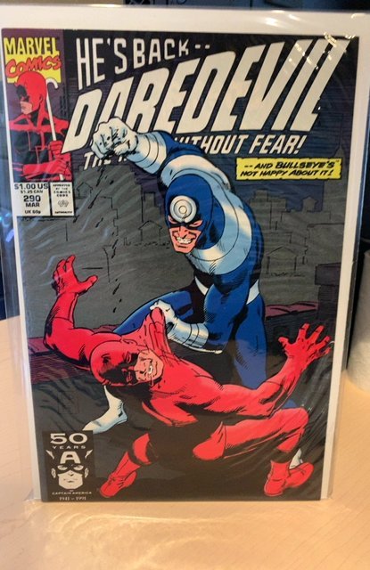 Daredevil #290 Direct Edition (1991) 9.4 NM