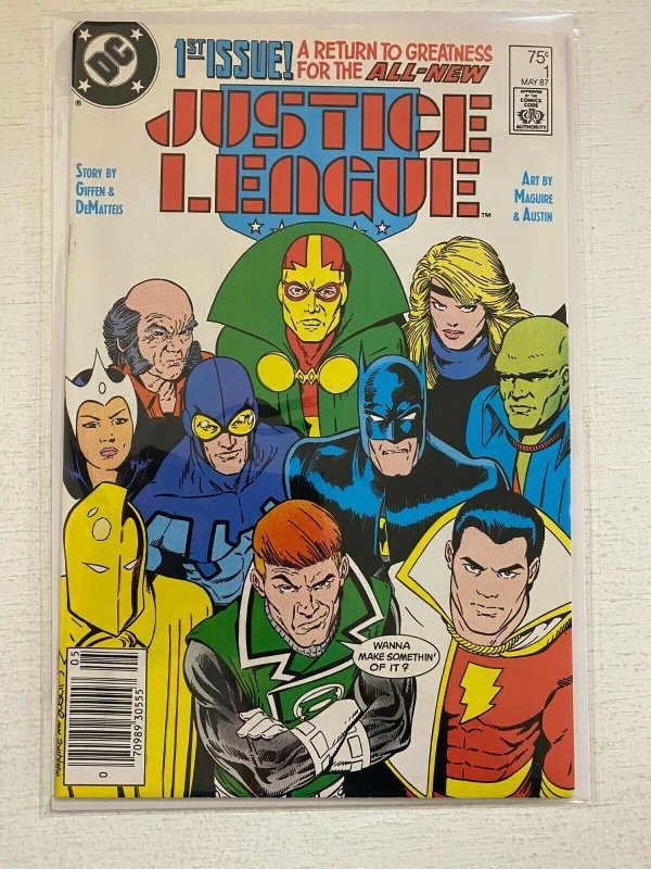 Justice League America #1 8.0 VF (1987) 