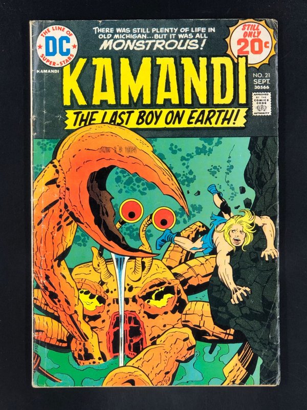 Kamandi, The Last Boy on Earth #21 (1974)