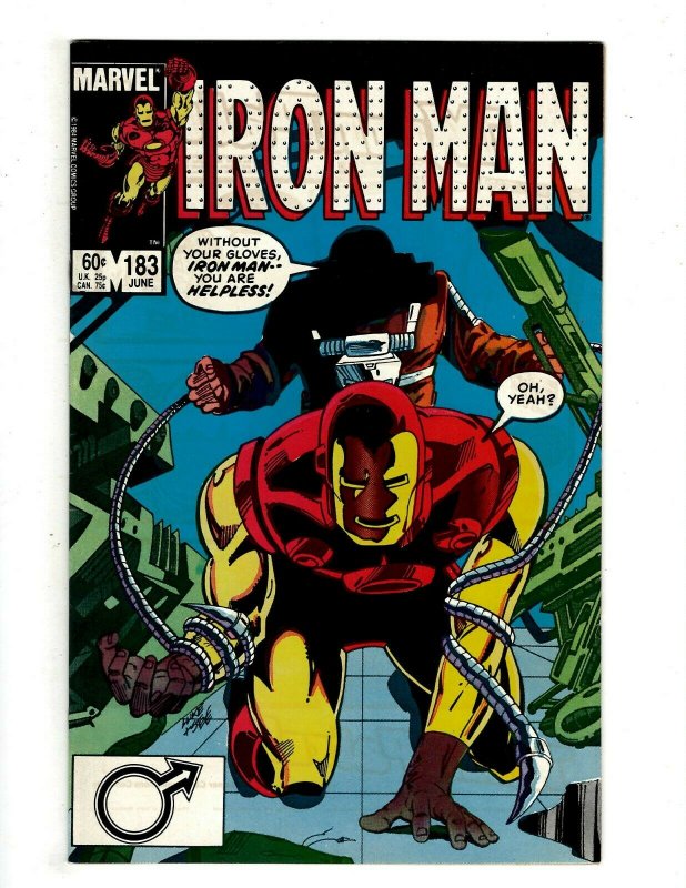 10 Iron Man Marvel Comics # 180 183 184 185 186 187 188 189 190 191 Stark J451