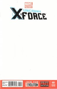 Uncanny X-Force #1 Blank Cover (2013) X-Force