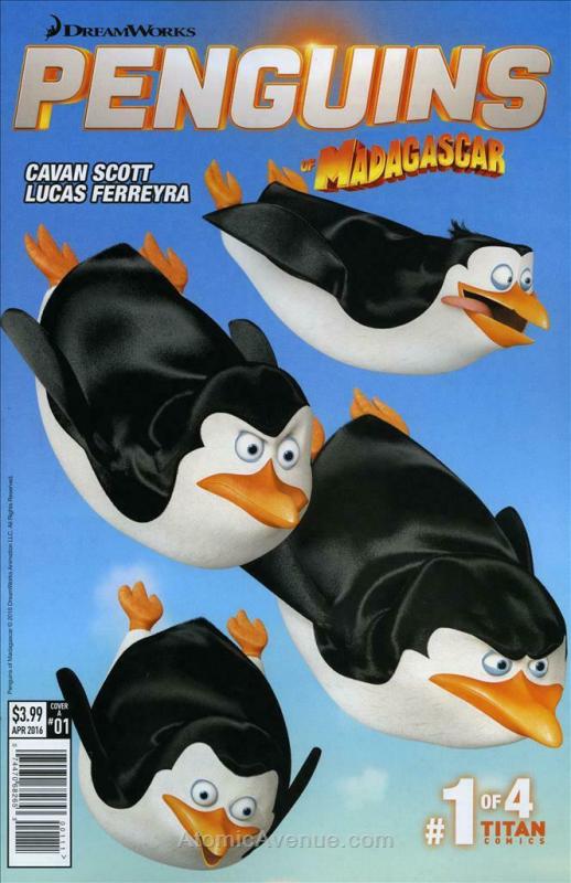 Penguins of Madagascar, The (4th Series) #2.1A VF/NM; Titan | save on shipping -