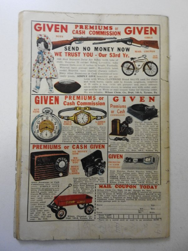 Tex Taylor #3 (1949) GD/VG Condition pencil front/back cover