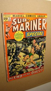 SUB-MARINER SPECIAL 2 *SOLID* DOUBLE SIZE 1972 MARVEL