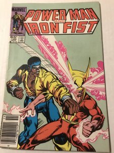 Power Man and Iron Fist #120 : Marvel 11/85 VF-; NEWSSTAND, Luke Vs. Fist ?!?