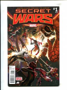 Secret Wars #1 - Alex Ross Cover / Esad Ribic Art (9.2) 2015