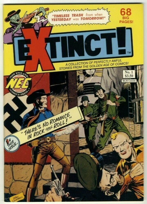 EXTINCT! #1 - New England Comics - Winter 1991-1992