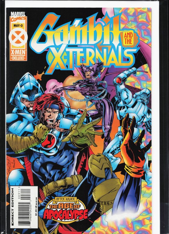 Gambit & The X-Ternals #3 (1995) X-Force