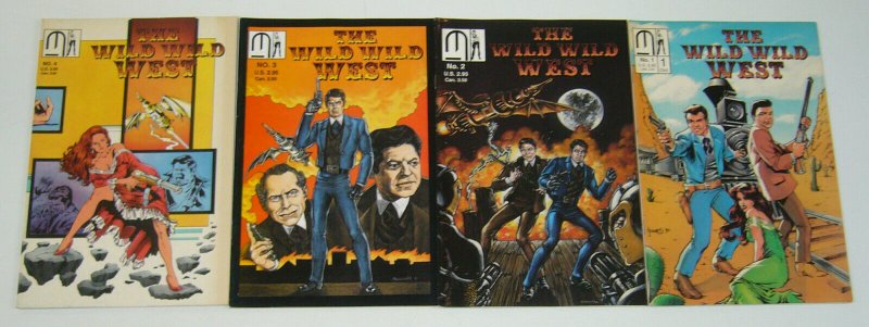 Wild, Wild West #1-4 VF/NM complete series ADAM HUGHES from classic tv show 2 3