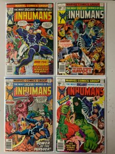 Inhumans set #1-12 12 diff avg 5.0 (1975-77)