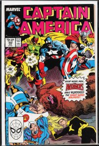 Captain America #352 (1989) Captain America [Key Issue]