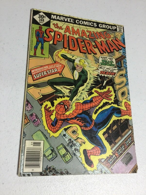 Amazing Spider-Man 168 Vg Very Good 4.0 Marvel Comics