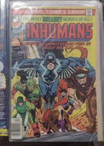 inhumans #   8  1976 MARVEL  DISNEY KEY  blackbolt  maximus