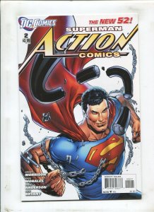 ACTION COMICS #2 - IN CHAINS! - (9.2) 2011