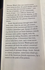 Inside, outside, WOUK,1985 HCDJ