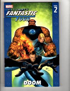 Ultimate Fantastic Four Vol. # 2 DOOM Marvel Comics TPB Graphic Novel Book MF6