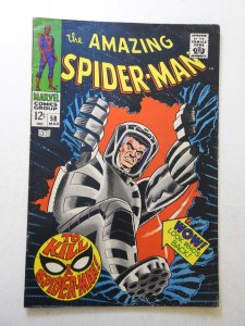 The Amazing Spider-Man #58 (1968) VG/FN Condition! ink on 1st page