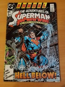 Adventures of Superman Annual #1 ~ NEAR MINT NM ~ (1987, DC Comics)
