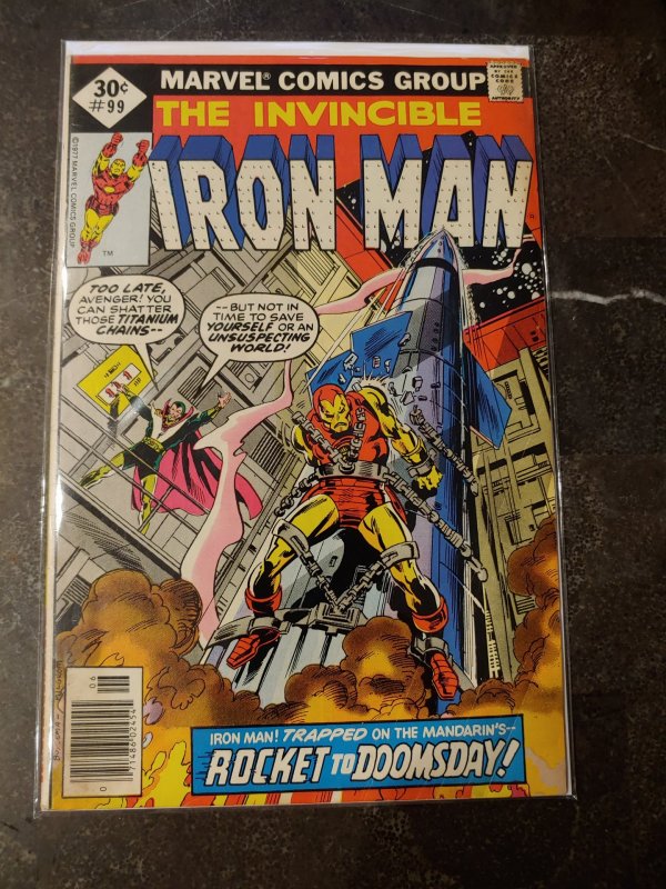 IRON MAN #99 FINE +